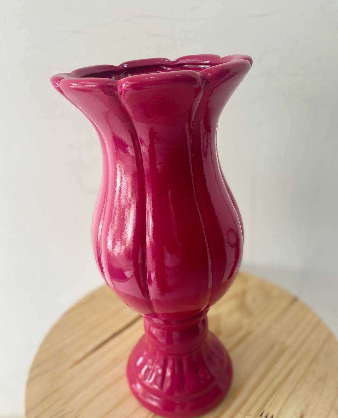 Vaso Rosa Pink - Boutique festa locações 