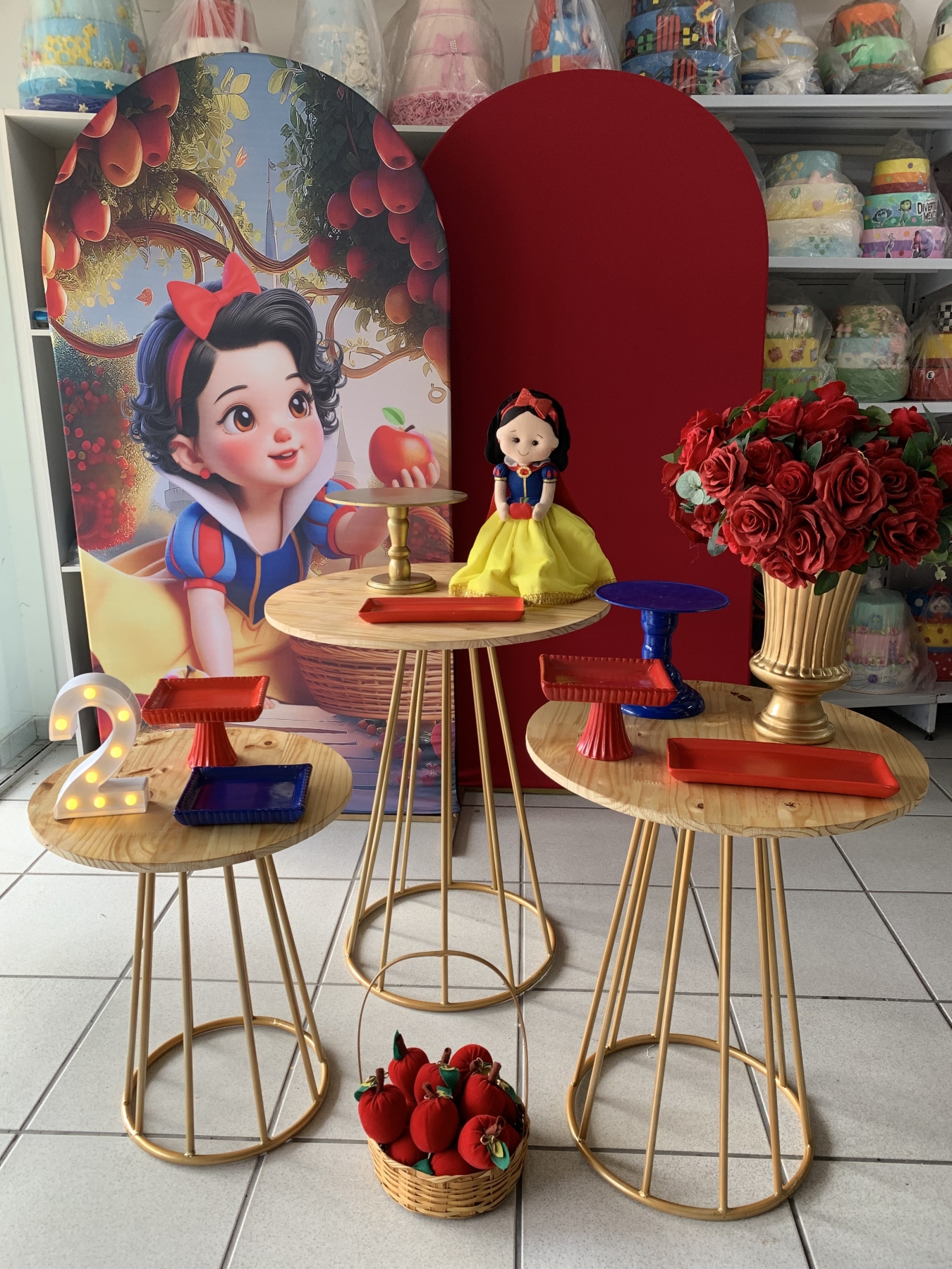 Branca de Neve - Boutique festa locações 