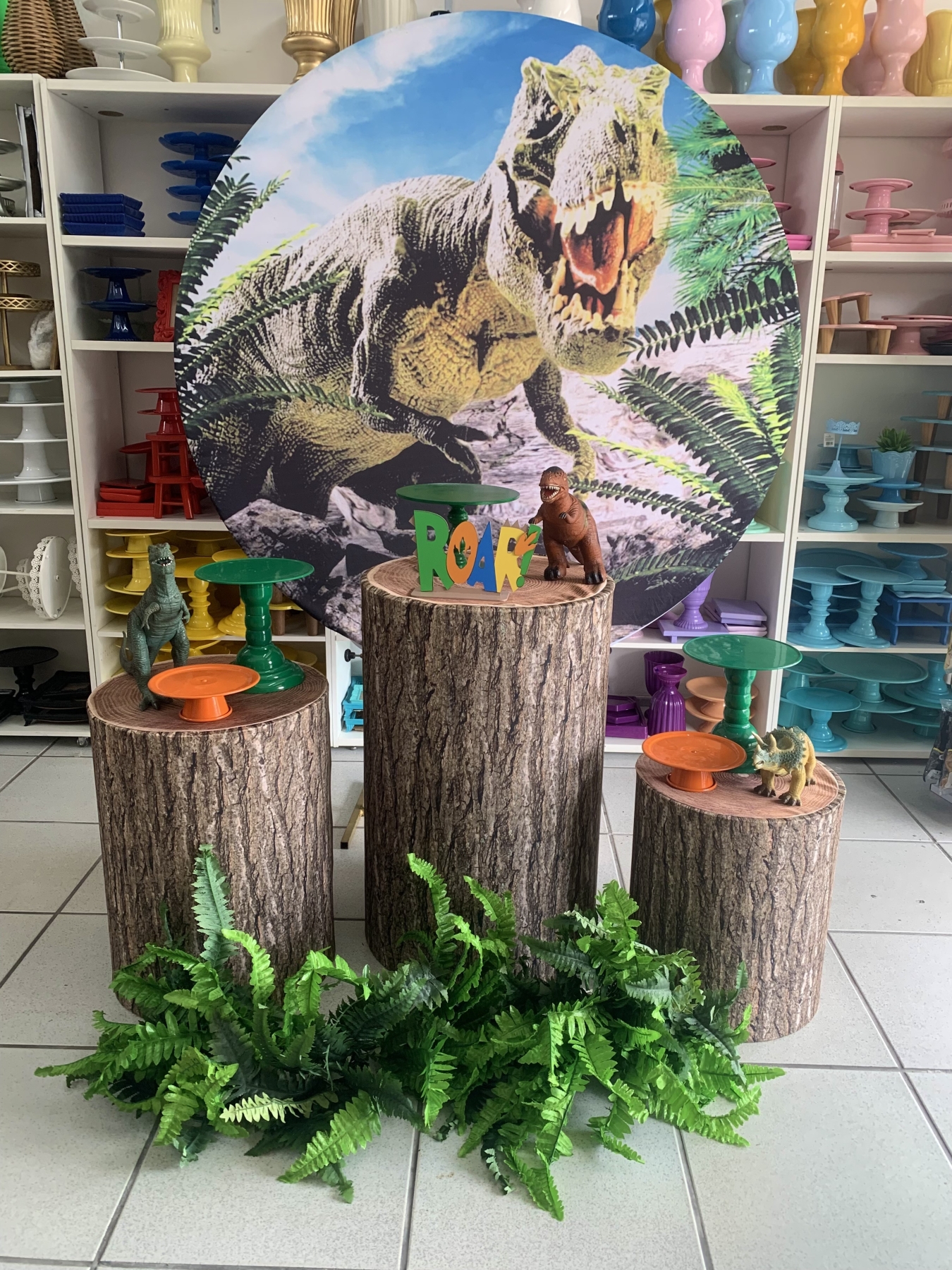 Dinossauro - Boutique festa locações 