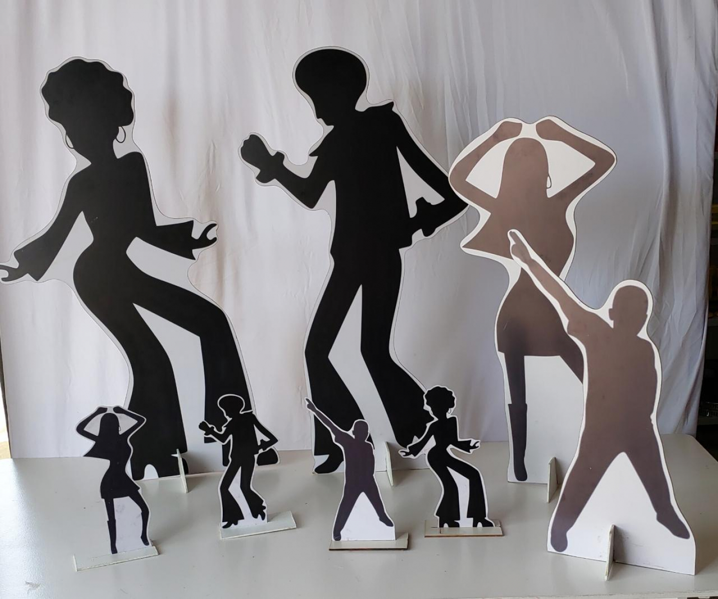 Kit Display Mdf Anos 60 - Boutique festa locações 