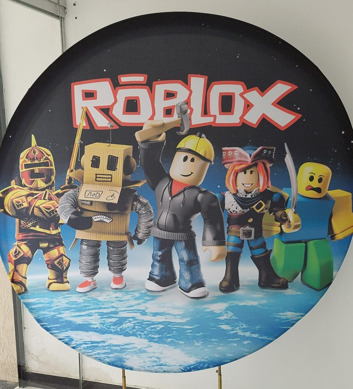 Capa Painel Roblox 1,50M - Boutique festa locações 