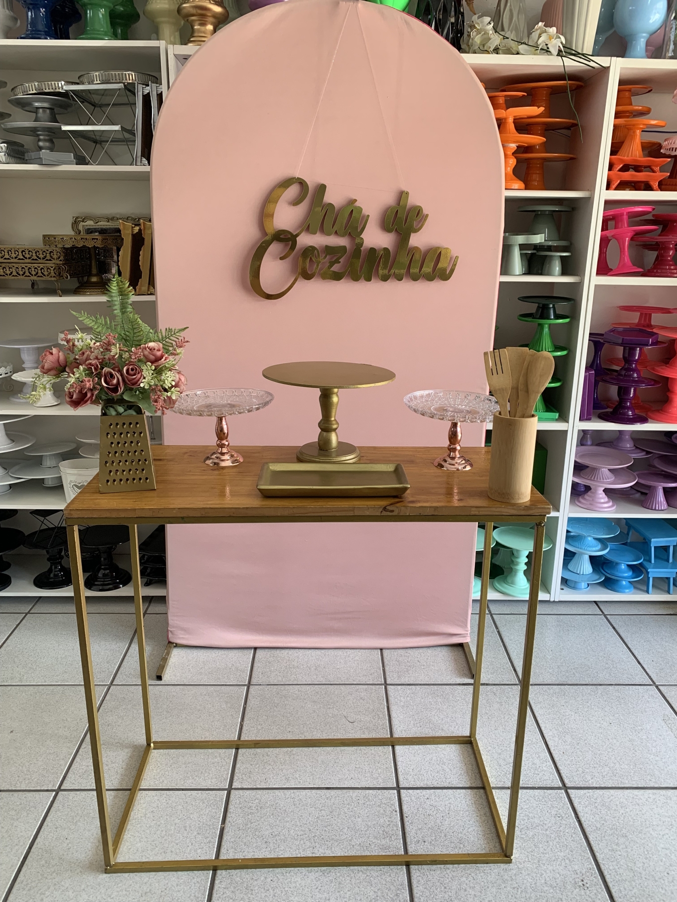 Chá de Cozinha - Boutique festa locações 