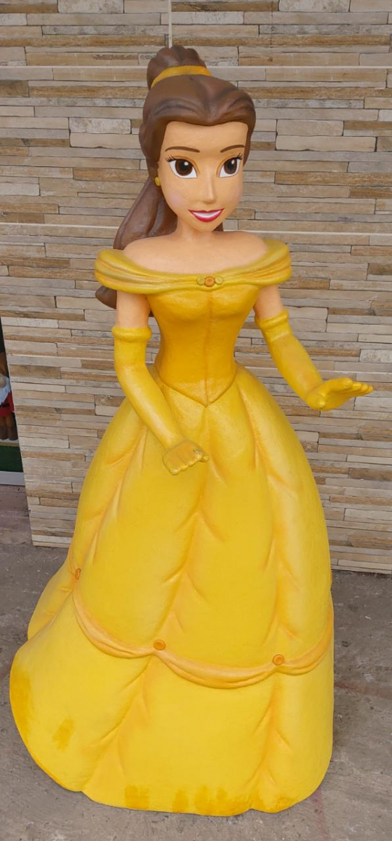 Princesa Bela Fibra  / Fibra Princesas - Boutique festa locações 