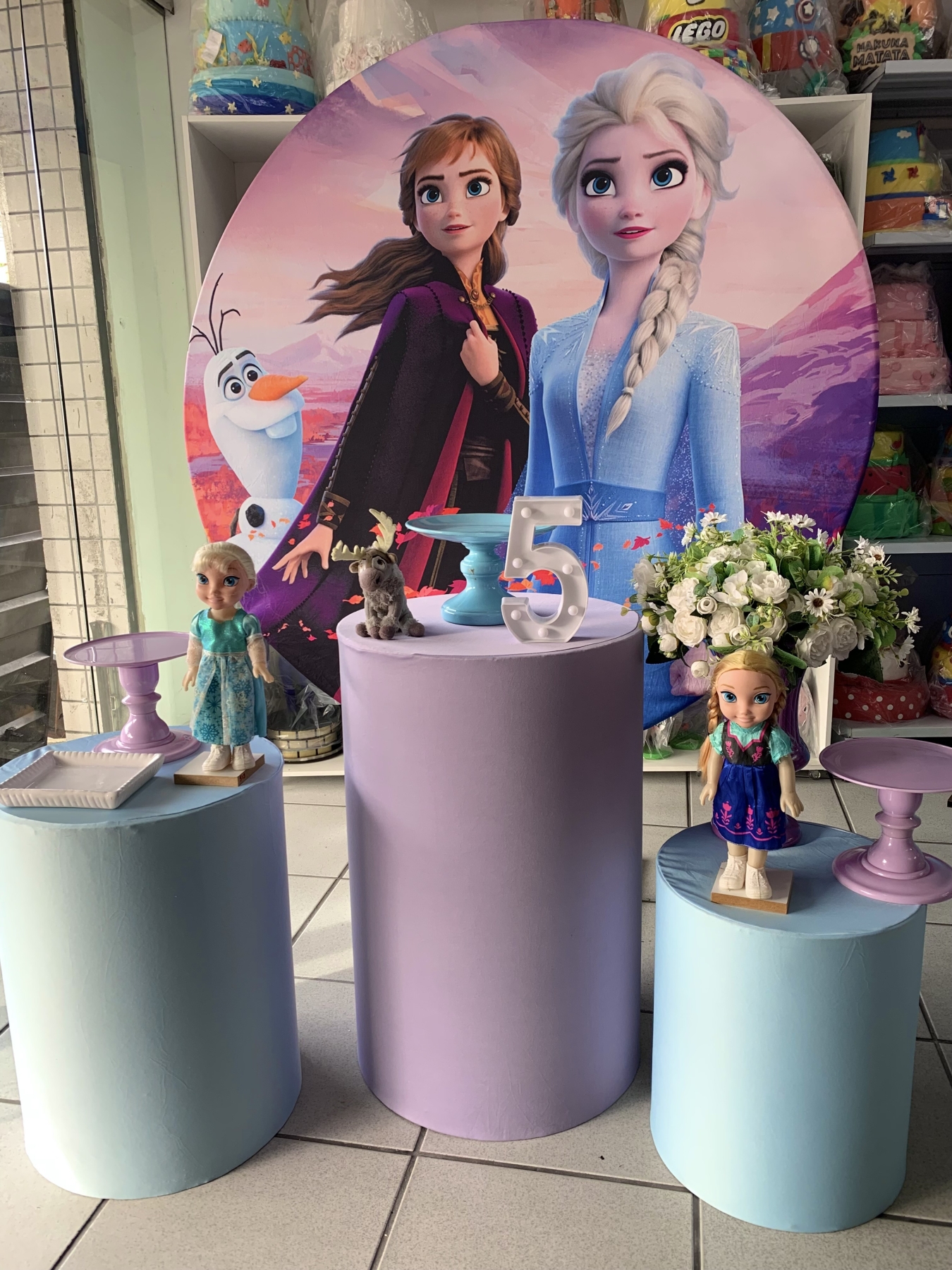 Frozen - Boutique festa locações 
