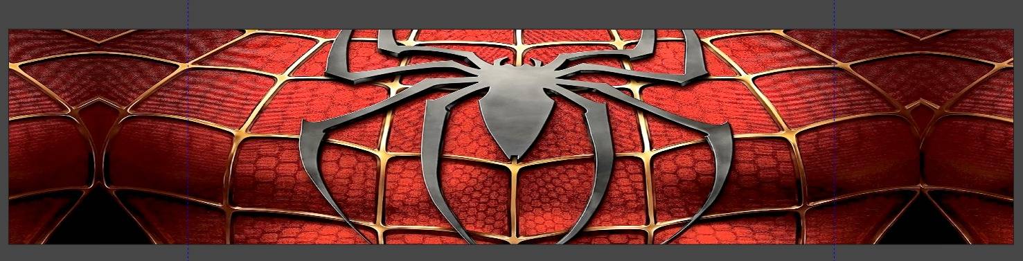 Saia de Mesa Homem Aranha - Boutique festa locações 