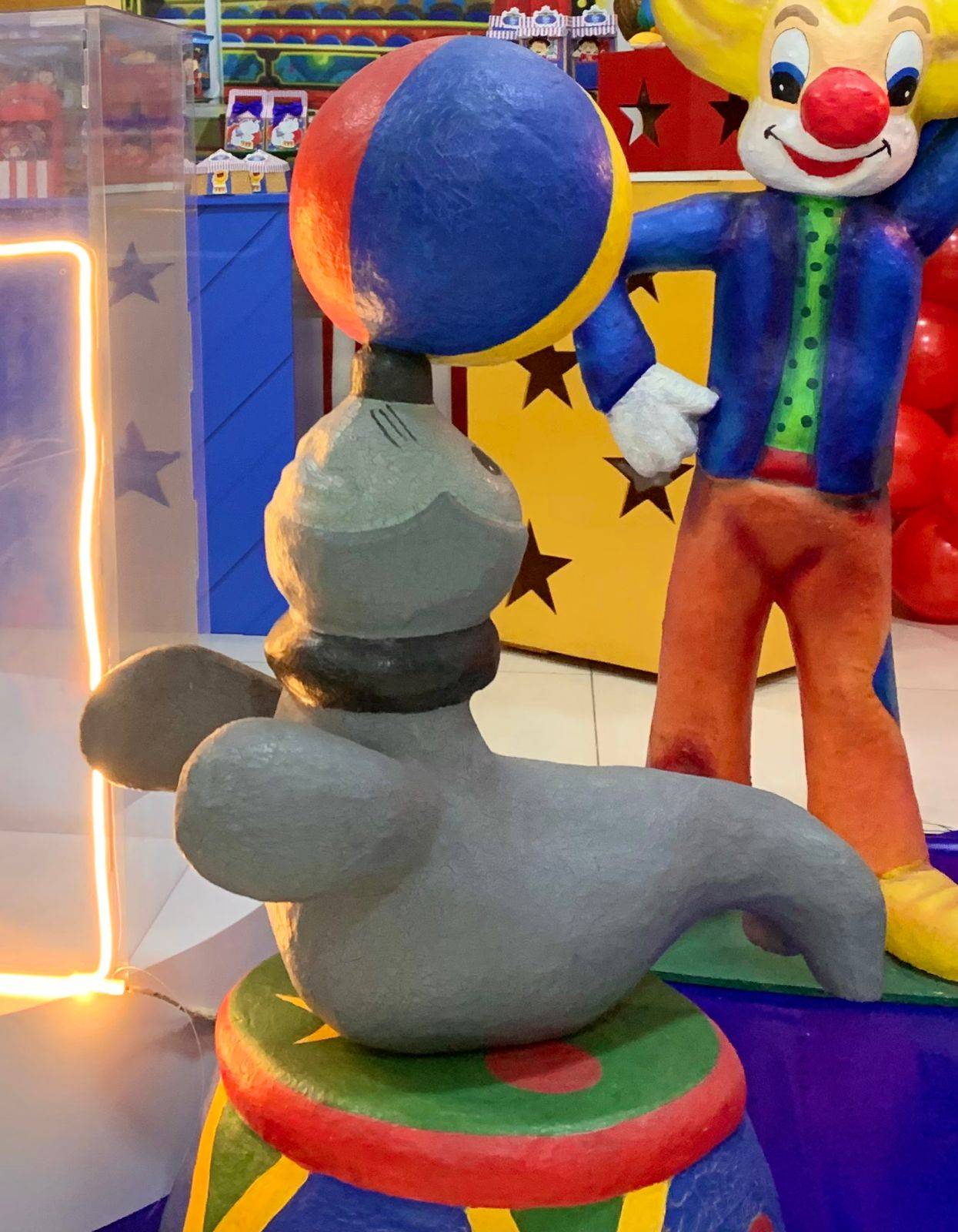 Foca Fibra Circo - Boutique festa locações 