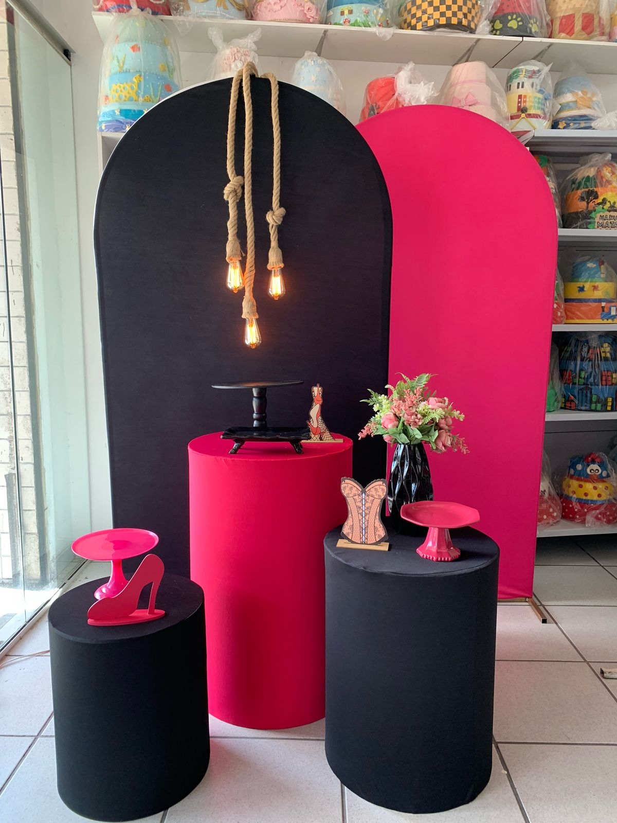 Chá de Lingerie - Boutique festa locações 