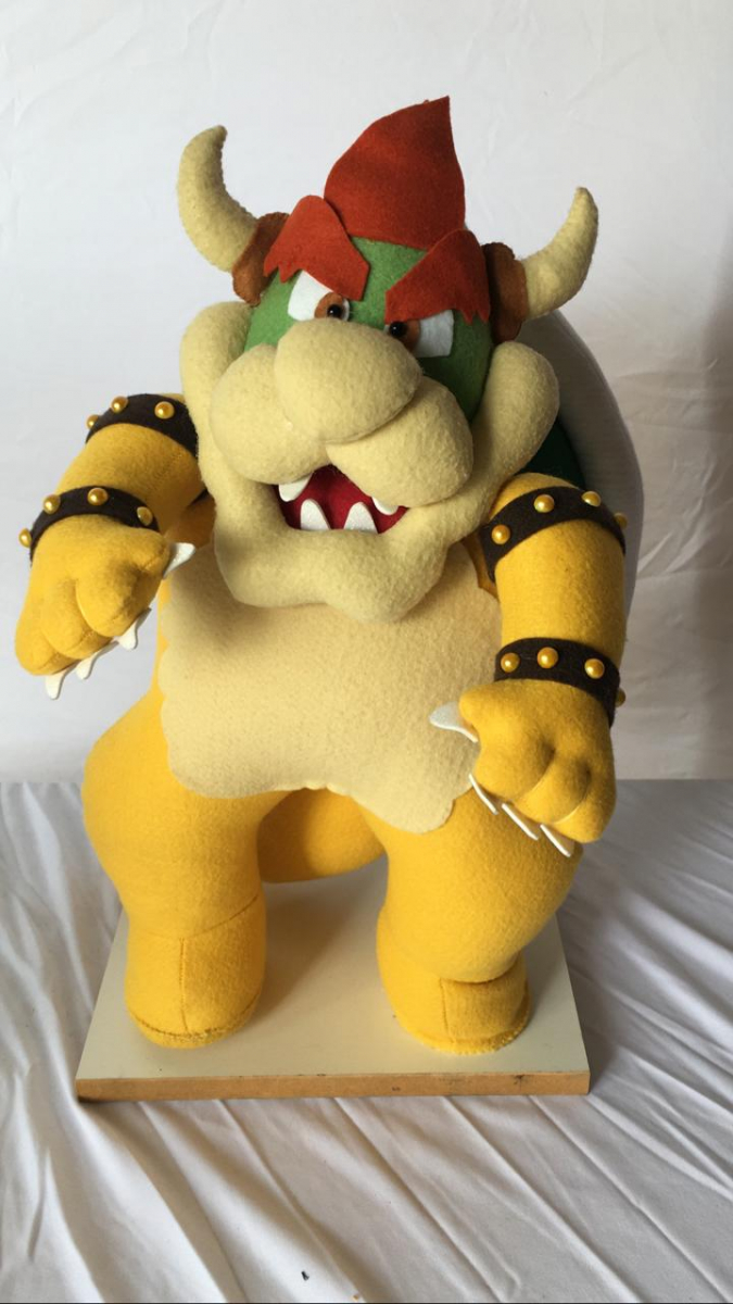 Bowser Jr Mario Feltro - Boutique festa locações 