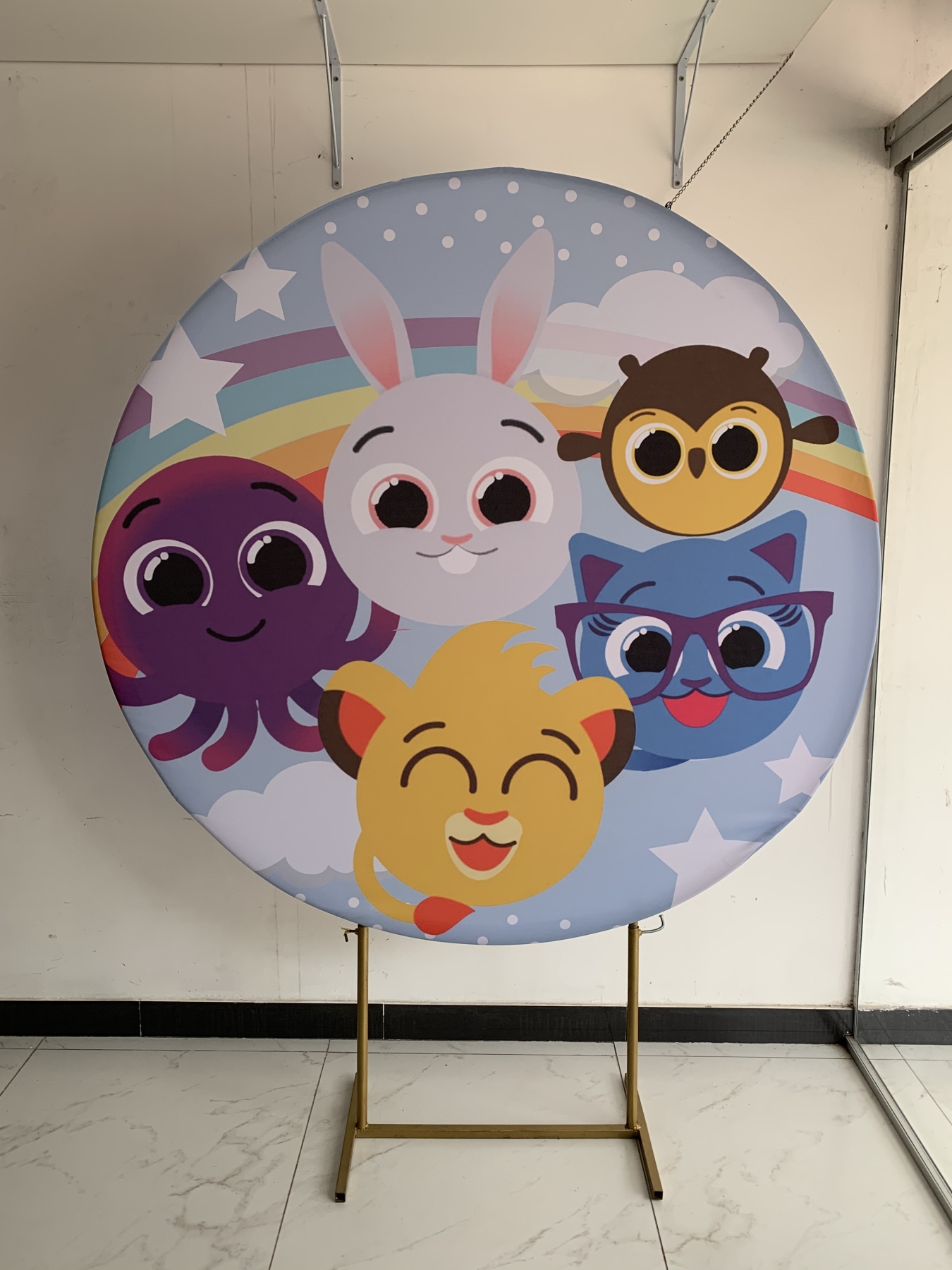 Capa Painel Bolofofos 1,50M - Boutique festa locações 