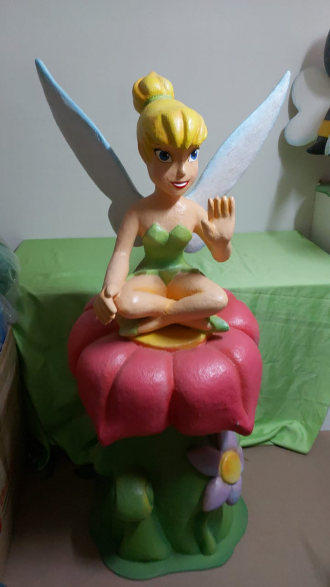 Sininho Verde Tinker Bell - Boutique festa locações 