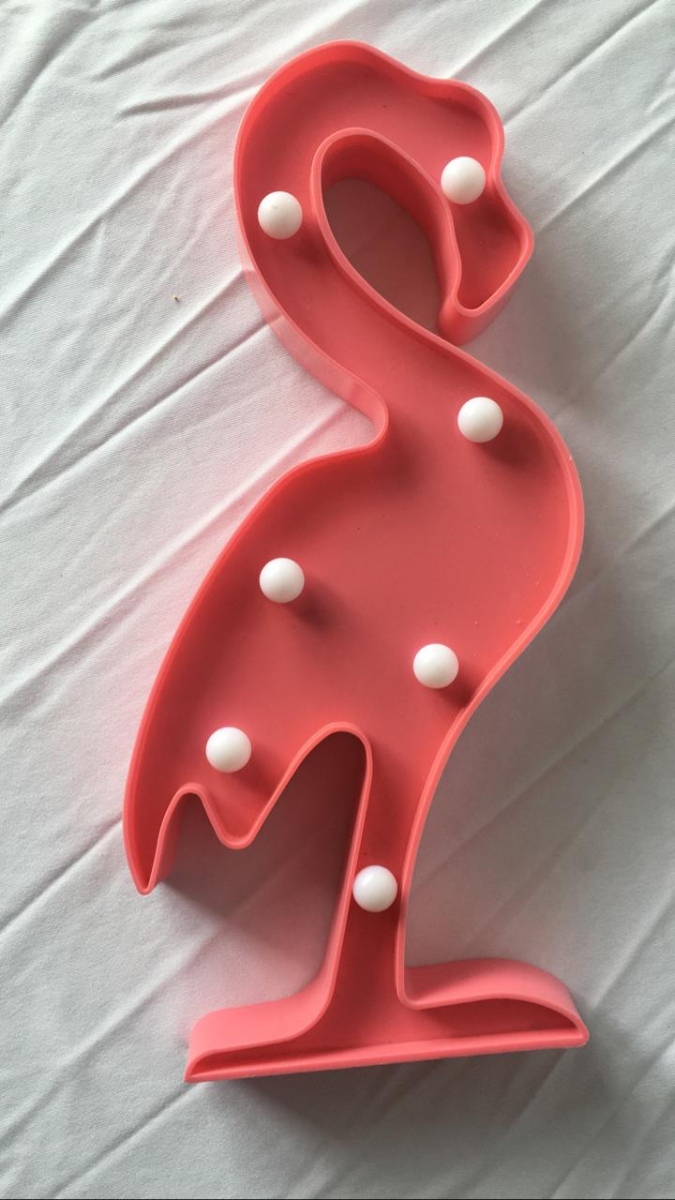 Flamingo Luminoso Rosa Candy - Boutique festa locações 