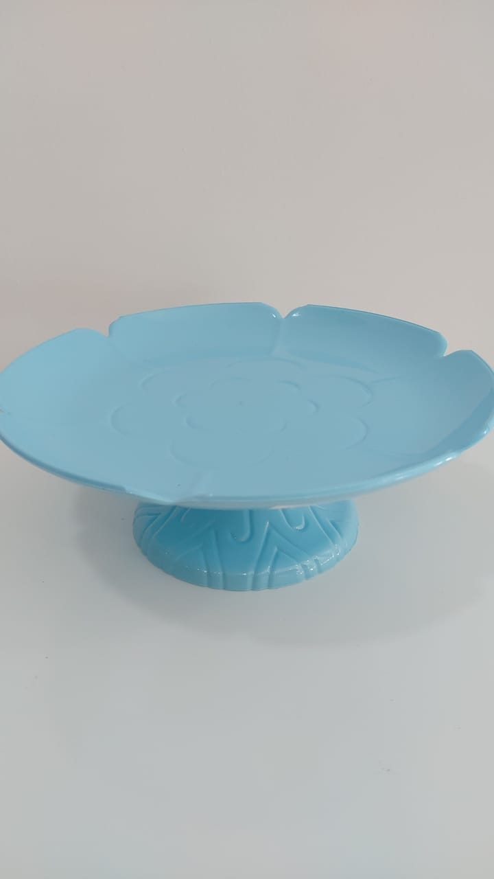 Bandeja Azul Candy Plástica - Boutique festa locações 