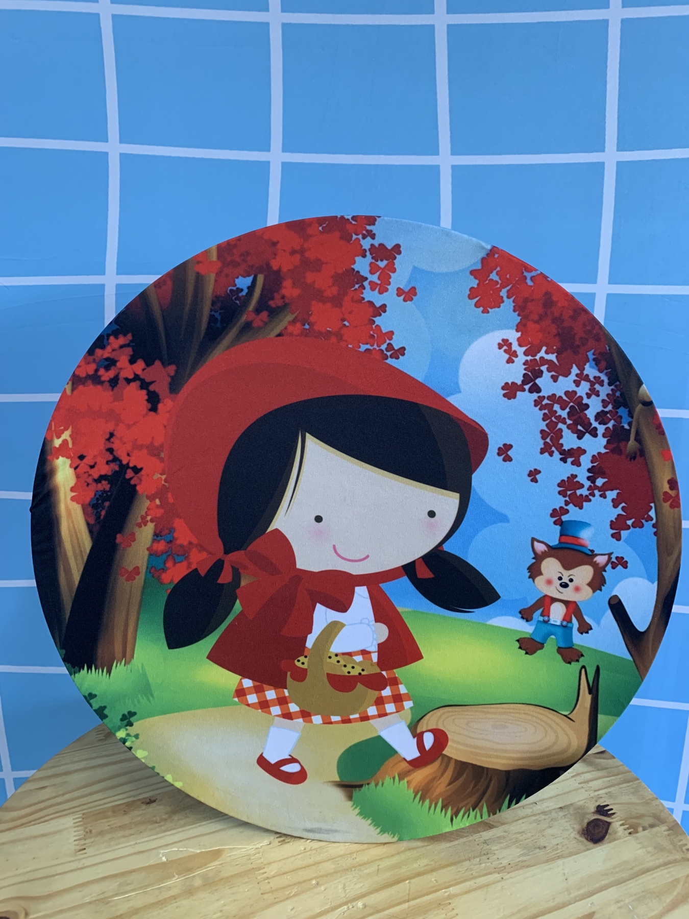 Capa Painel Chapeuzinho Vermelho 50Cm - Boutique festa locações 