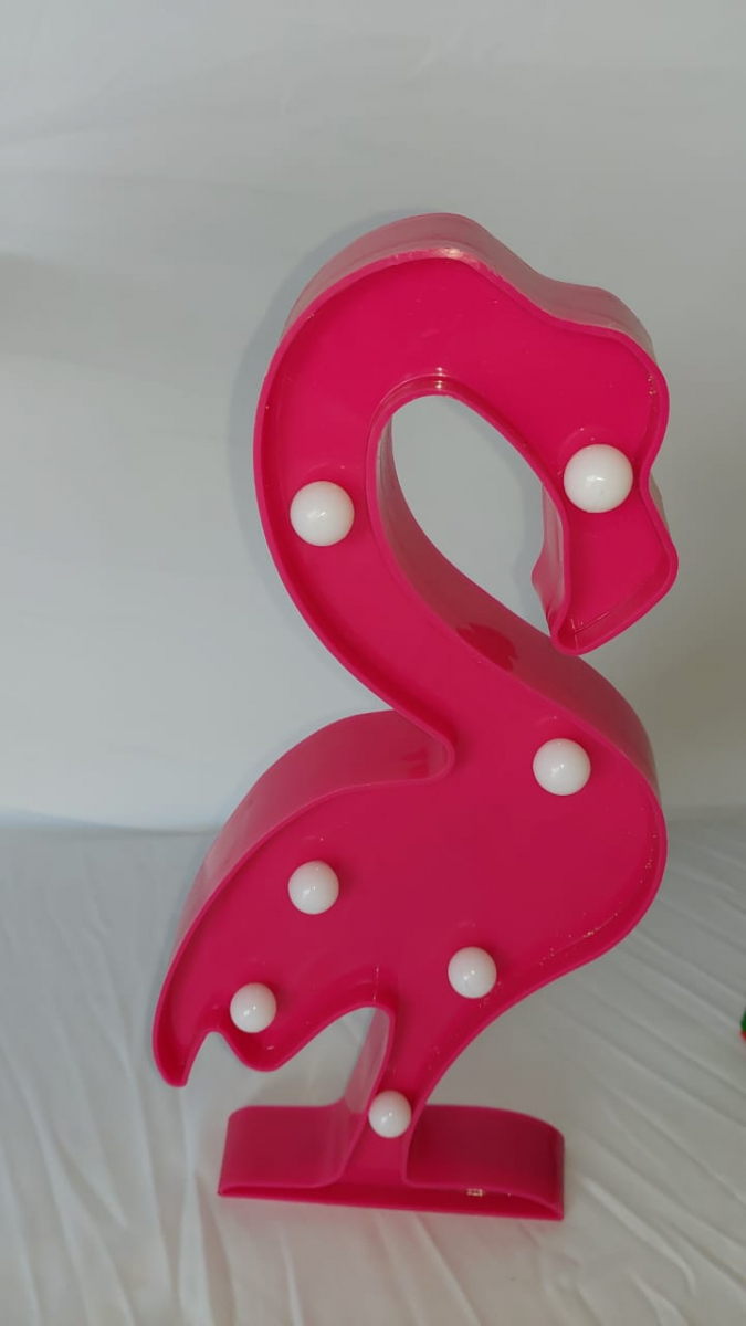 Flamingo Pink Led - Boutique festa locações 