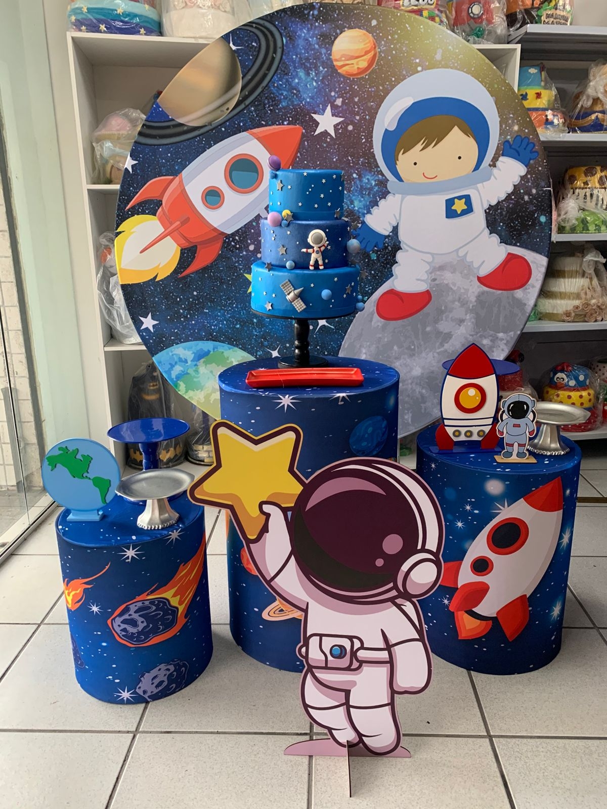 Astronauta - Boutique festa locações 