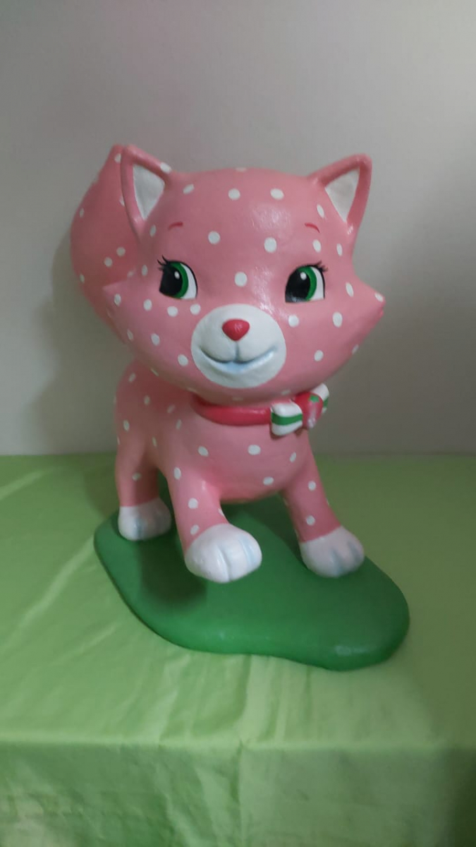 Gata Moranguinho - Boutique festa locações 