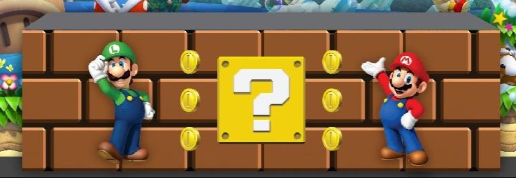 Saia de Mesa Super Mario Bros - Boutique festa locações 