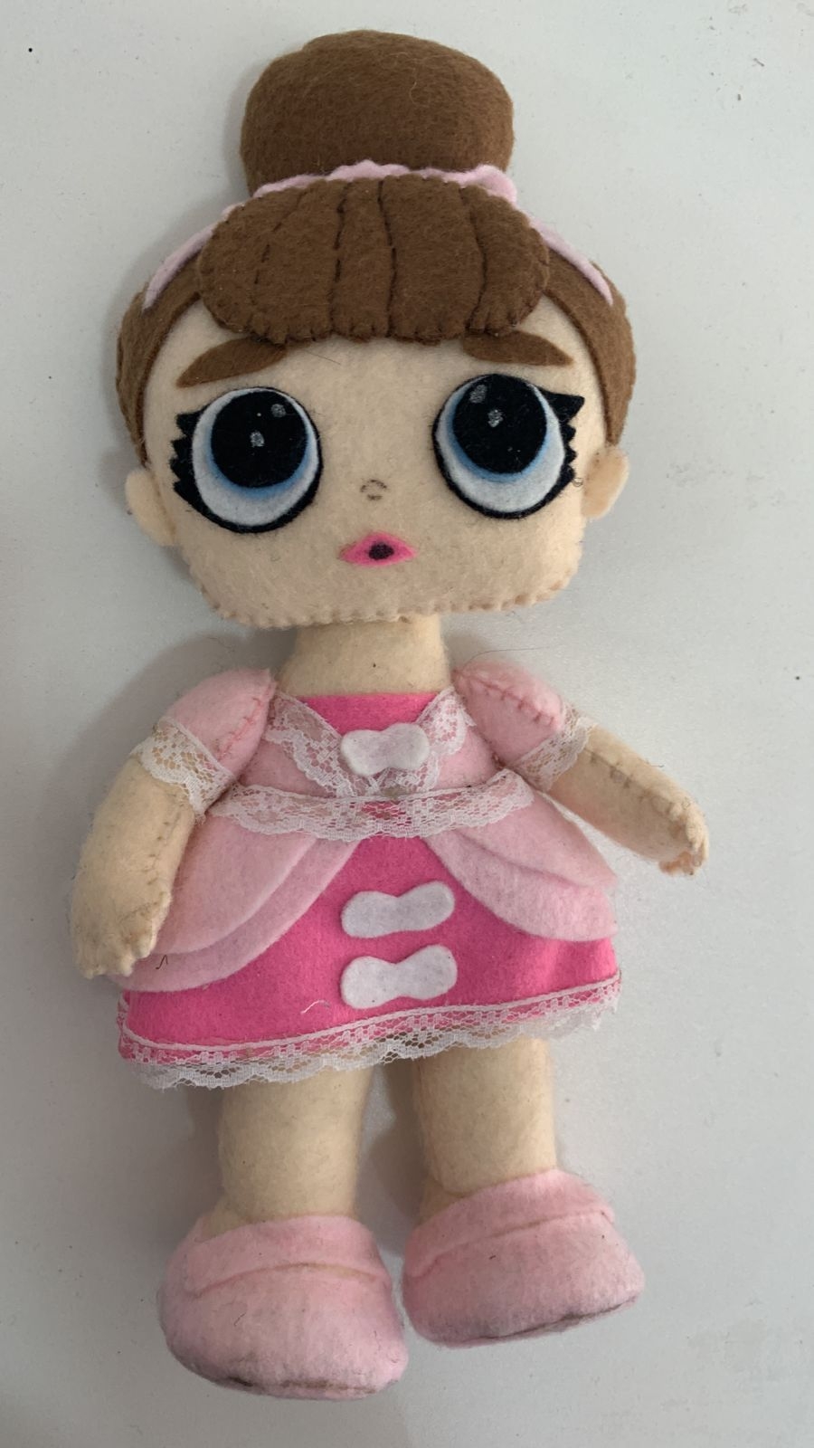 Boneca   Feltro Lol - Boutique festa locações 