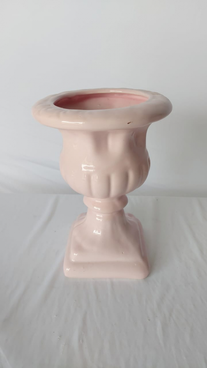 Vaso de Flor Rosa - Boutique festa locações 