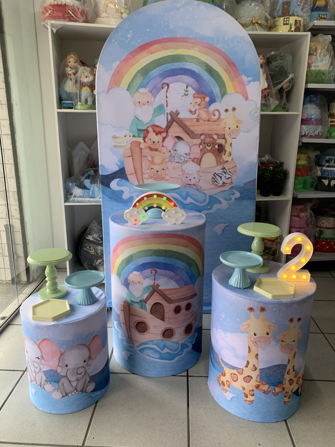Arca de Noé - Boutique festa locações 