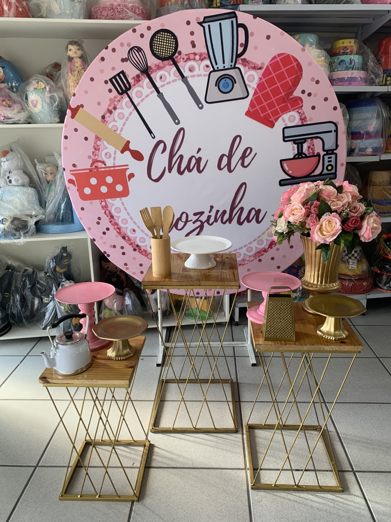 Chá de Panela - Boutique festa locações 