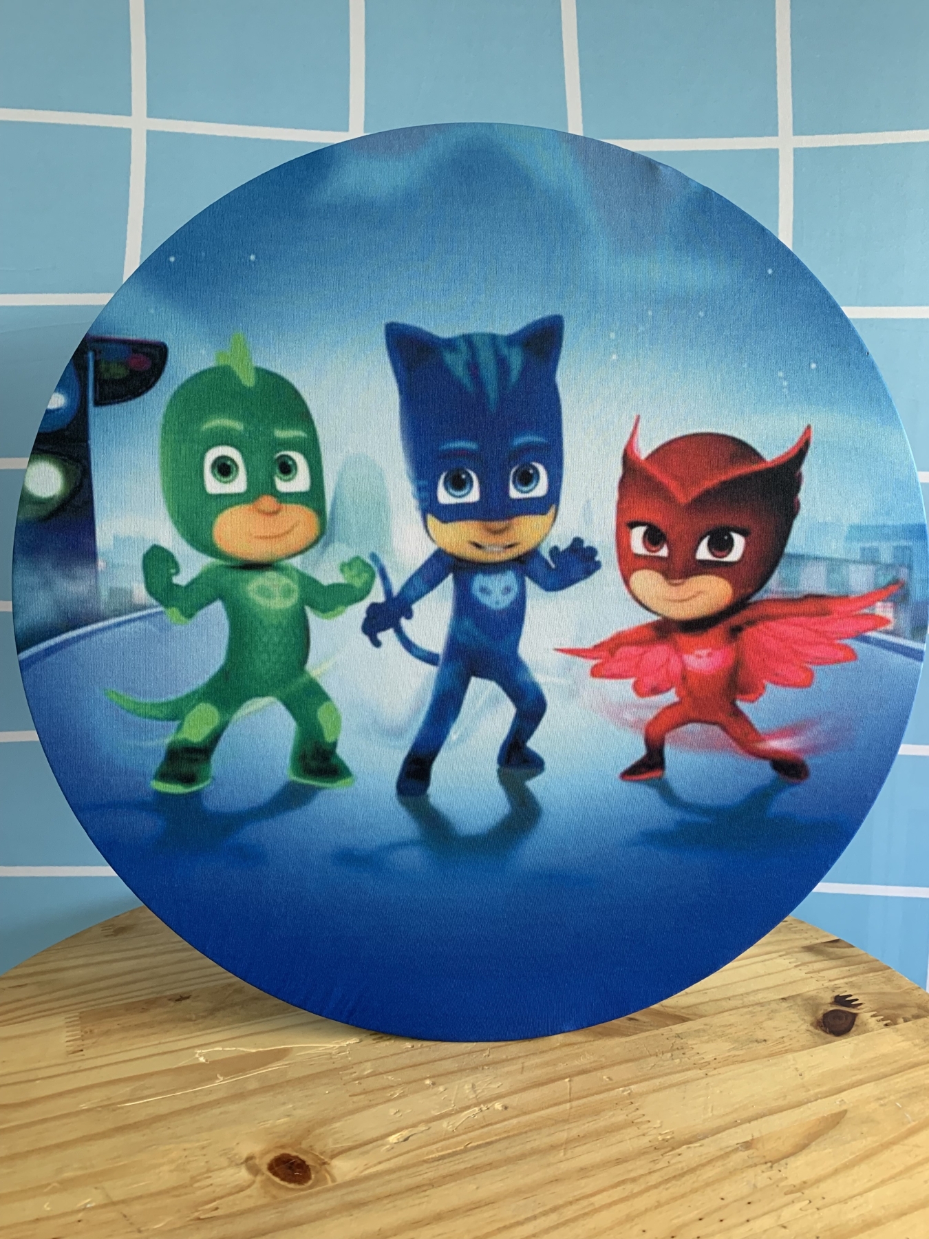 Capa Painel Pj Masks 50Cm - Boutique festa locações 
