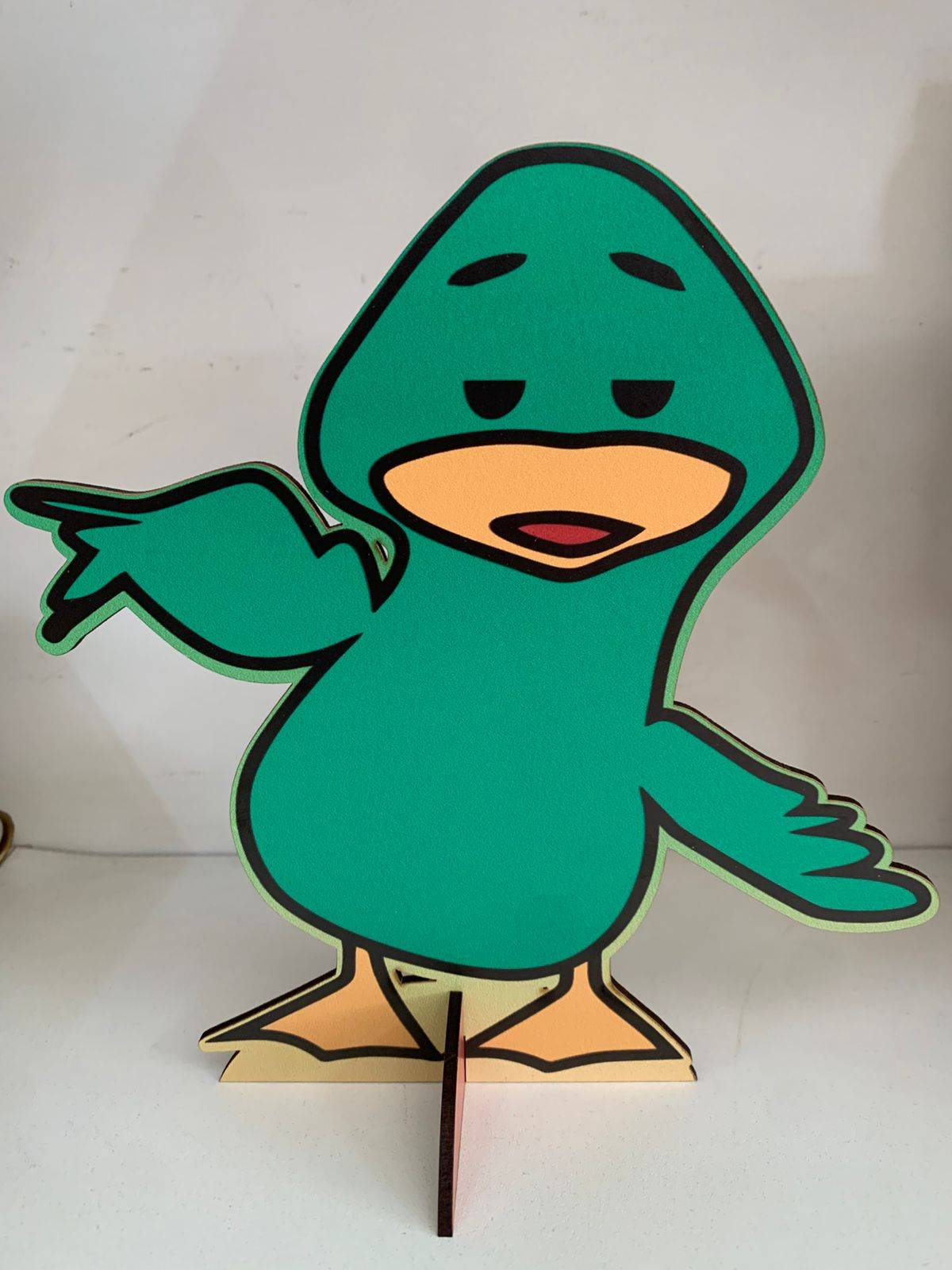 Display Patinho Verde Bento E Totó - Boutique festa locações 