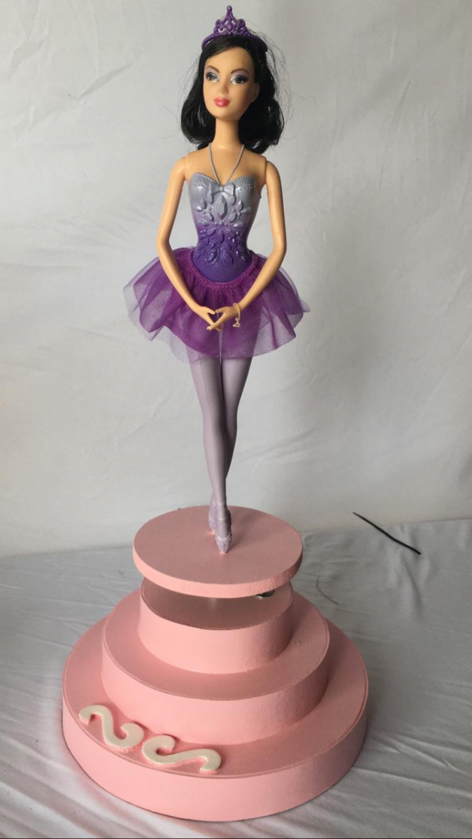 Barbie Bailarina Lilás - Boutique festa locações 