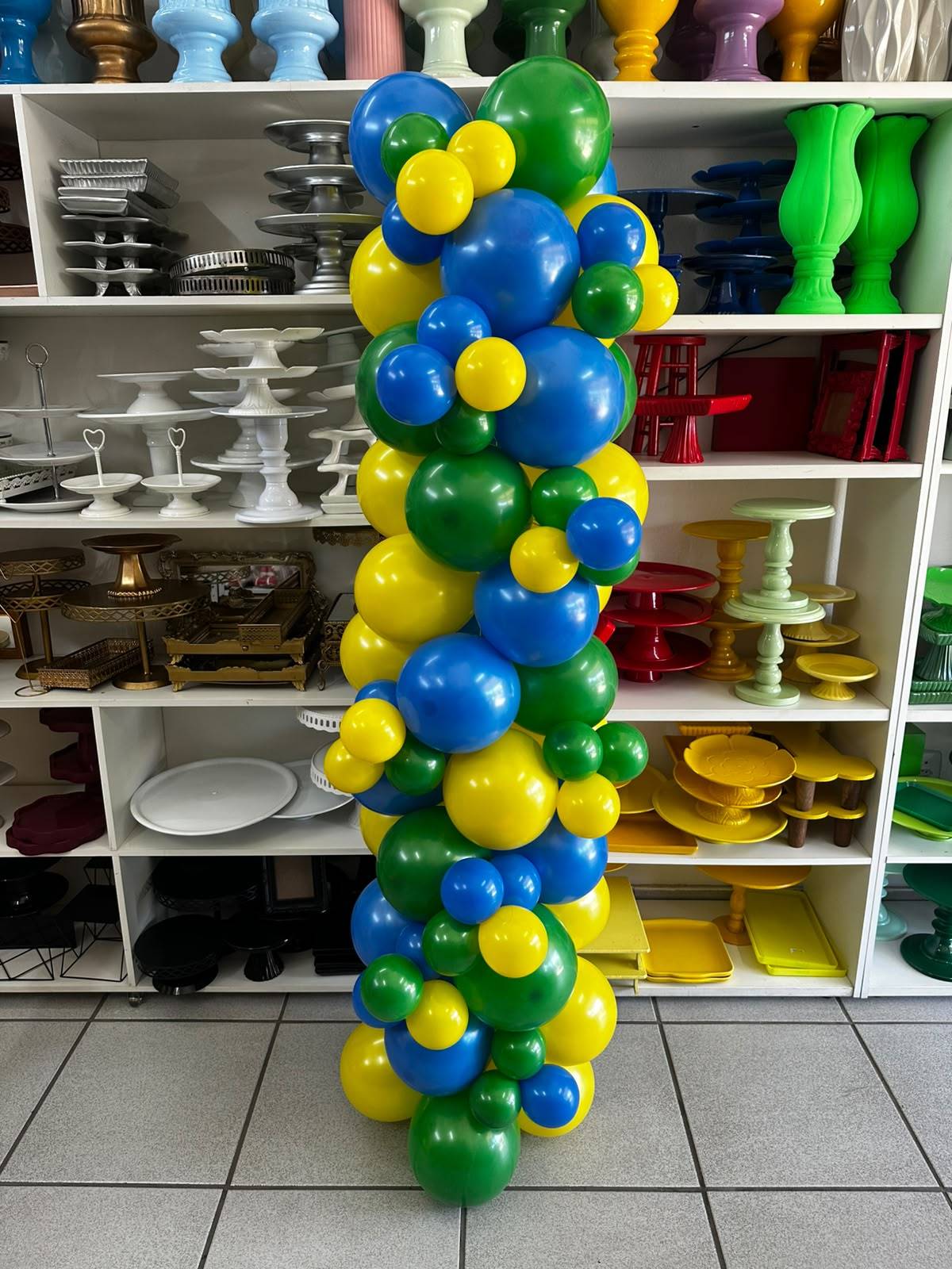 Balão Delivery 1,5M - Simples - Boutique festa locações 