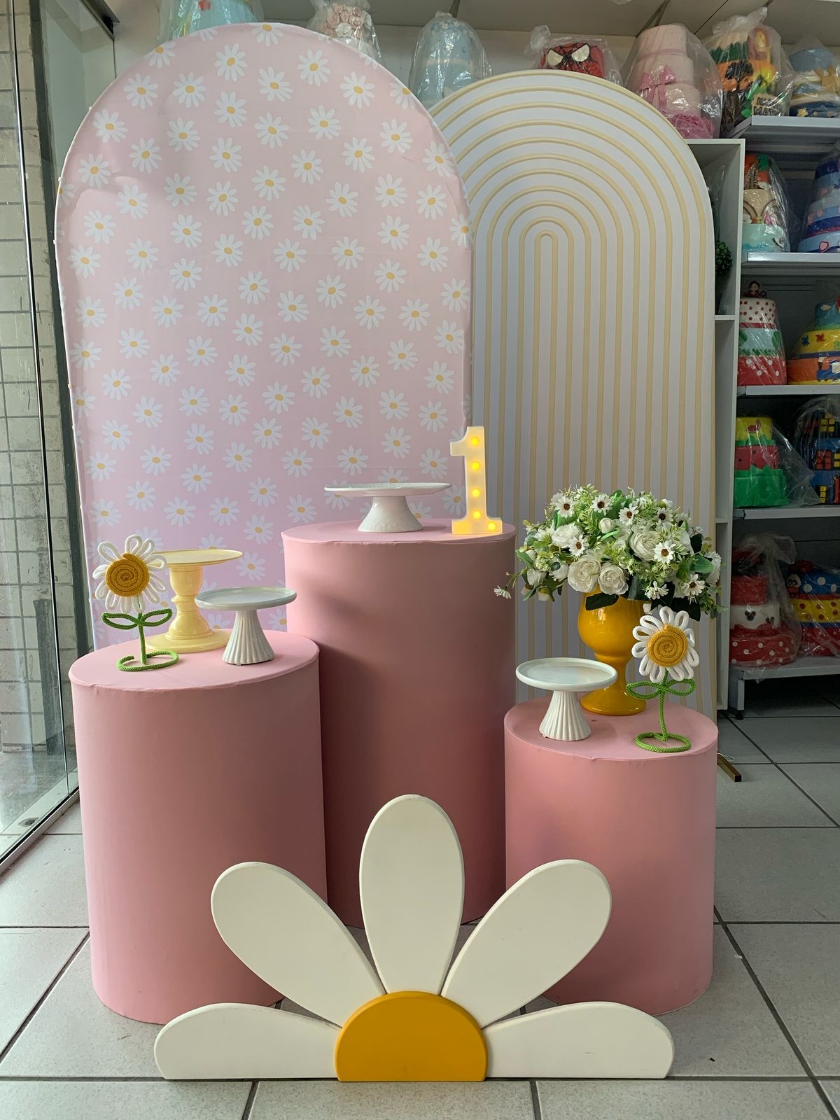 Margaridas - Boutique festa locações 