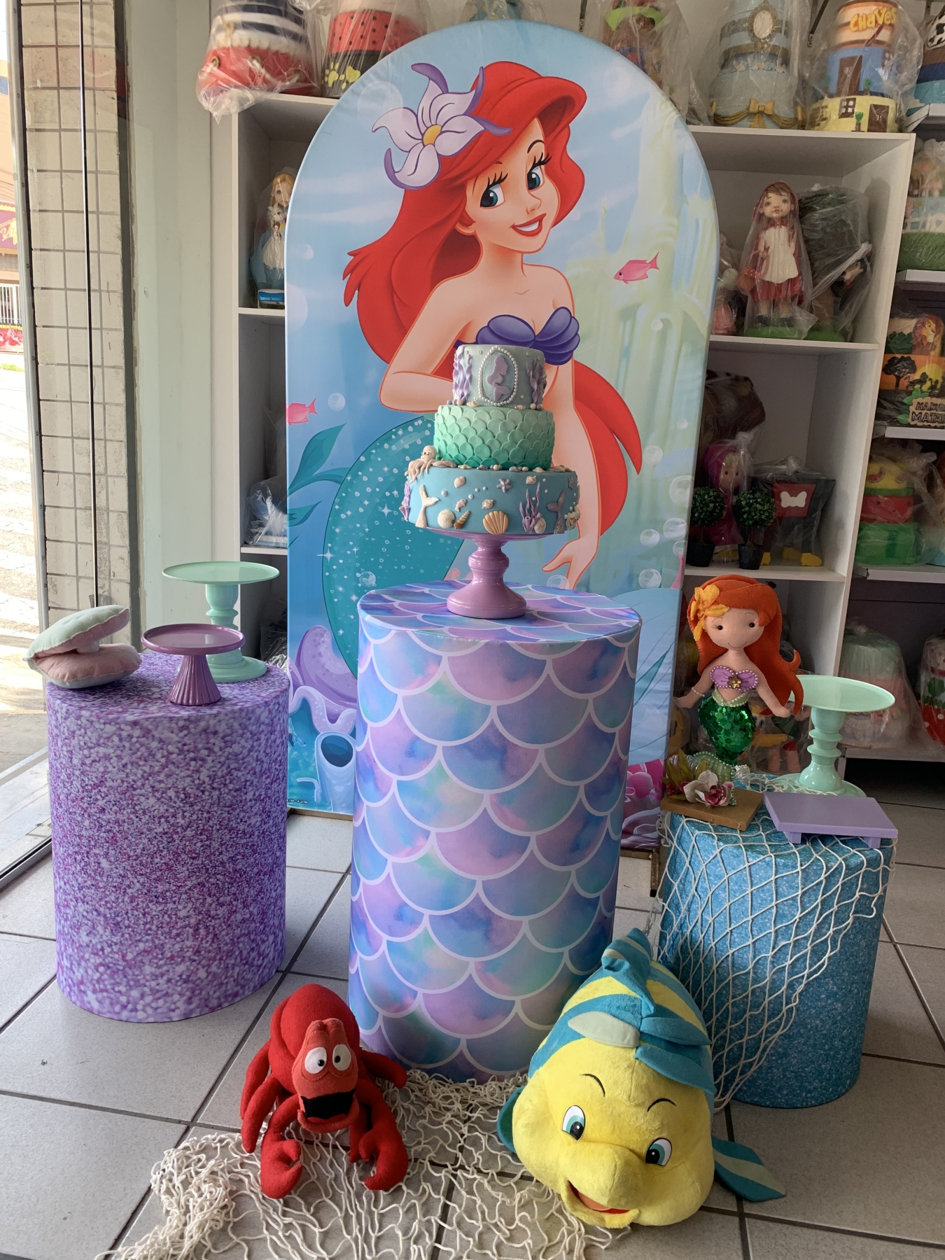 Sereia Ariel 2 - Boutique festa locações 