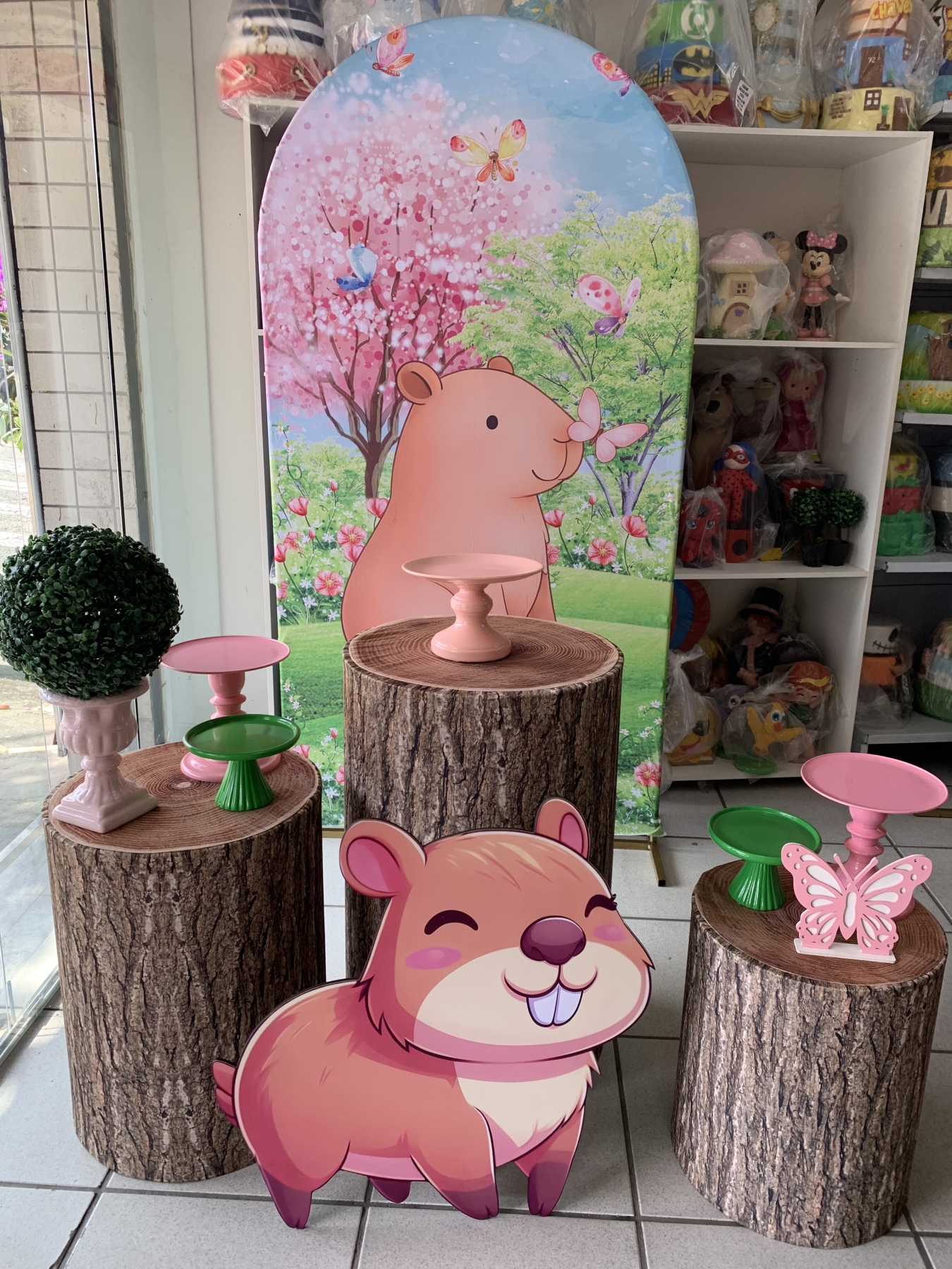 Capivara - Boutique festa locações 