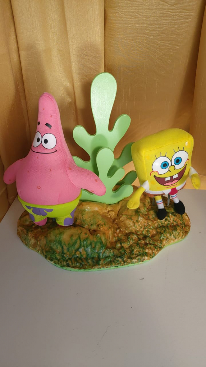 Patrick E Bob Esponja - Boutique festa locações 