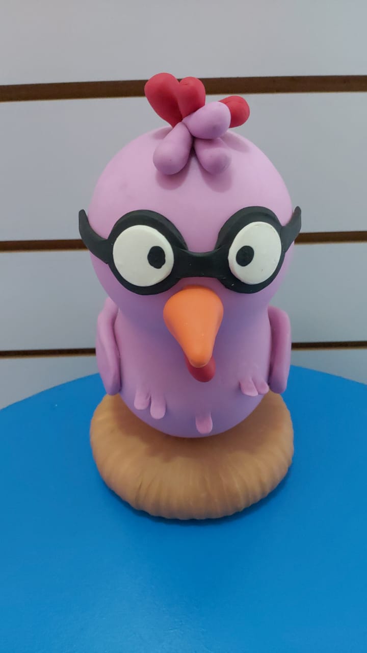 Galinha Roxa Biscuit Galinha Pintadinha - Boutique festa locações 
