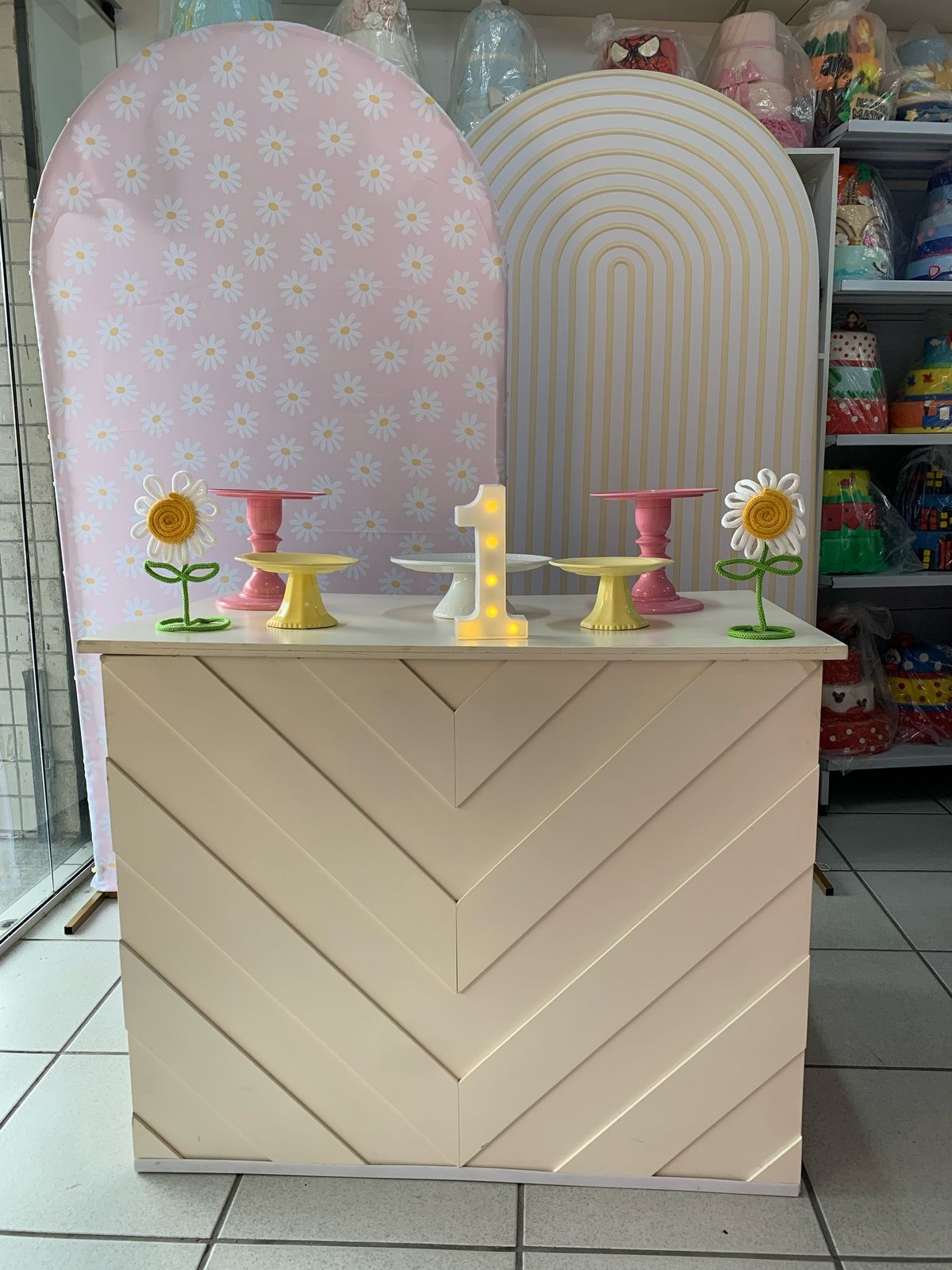 Margaridas - Boutique festa locações 