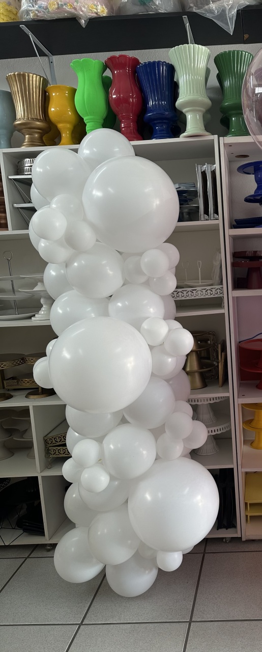 Arco de Balão 1M Desconstruído - Boutique festa locações 