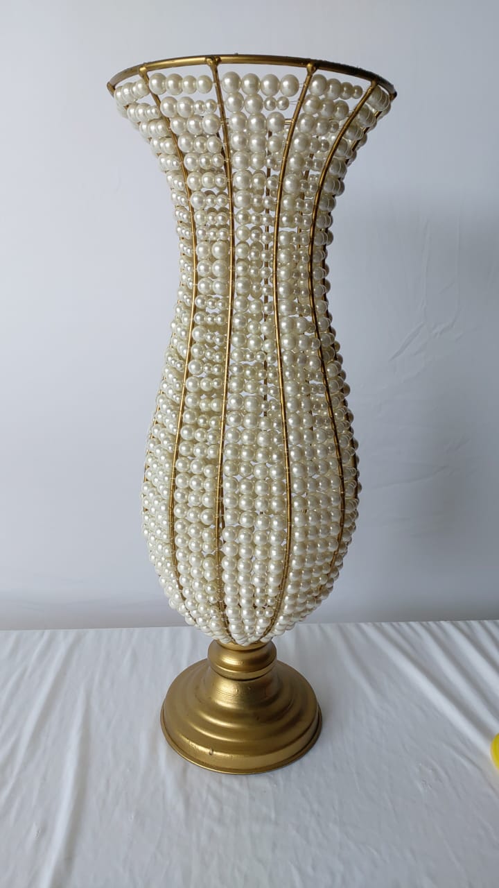 Vaso de Pérola G - Boutique festa locações 