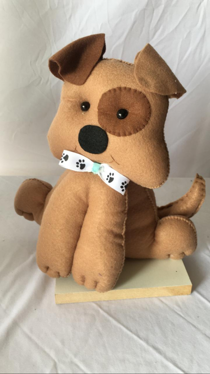 Cachorro Feltro - Boutique festa locações 