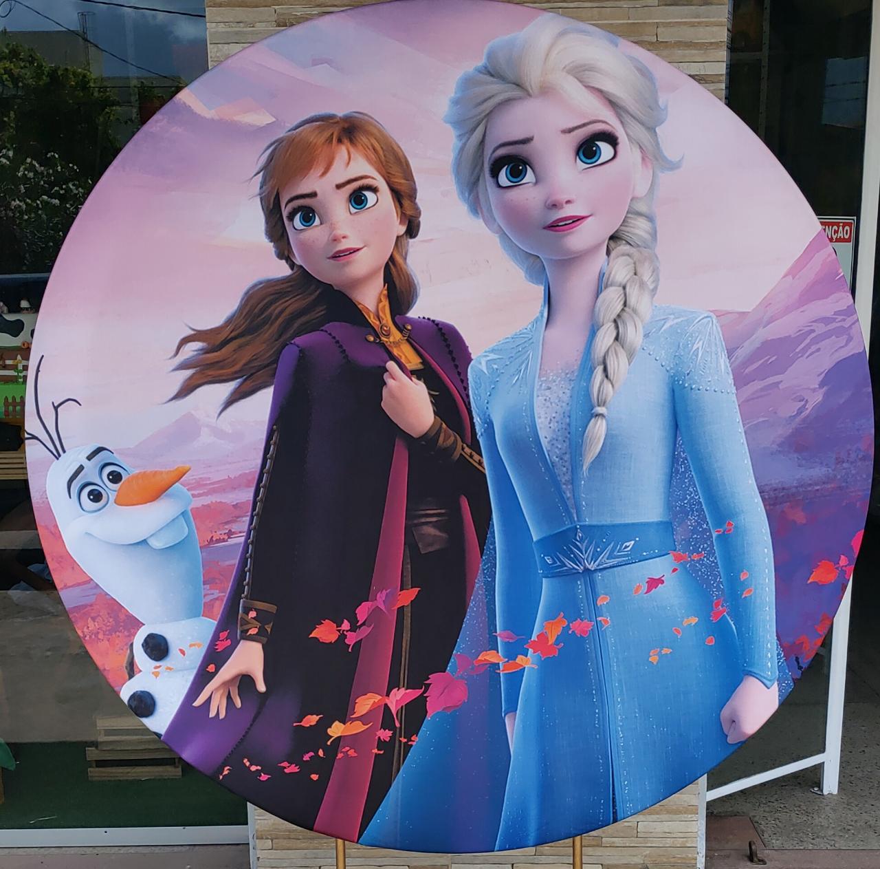 Capa Painel Frozen 1,50M - Boutique festa locações 