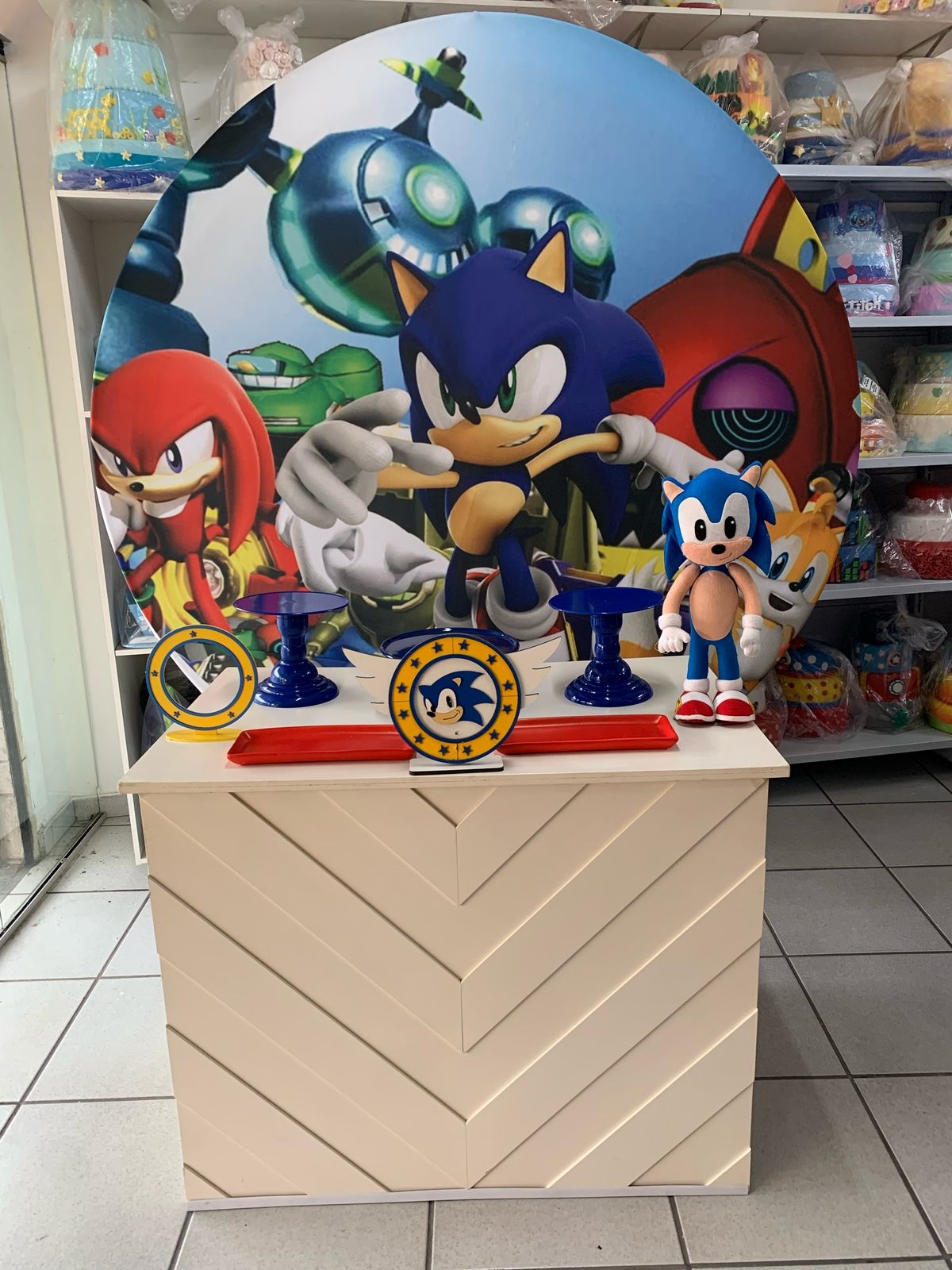 Sonic - Boutique festa locações 