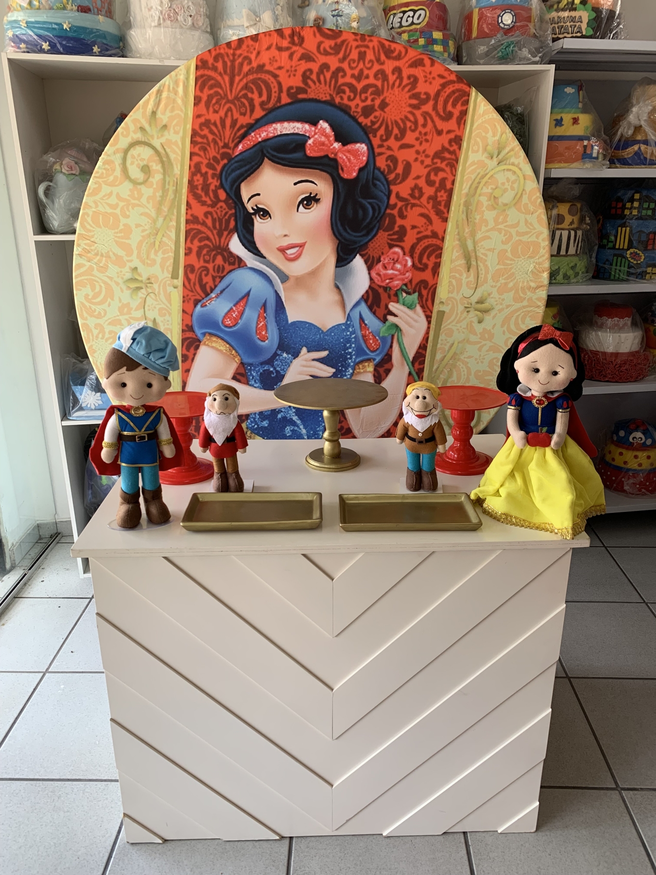 Branca de Neve - Boutique festa locações 