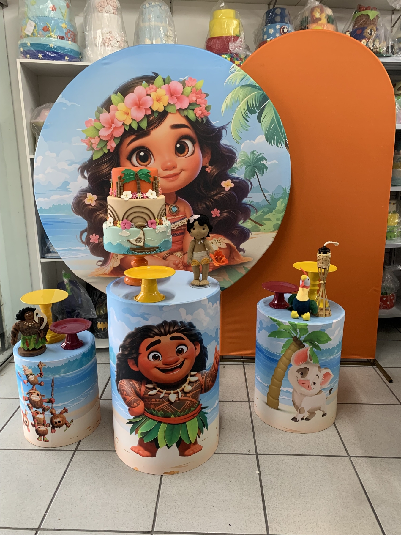 Moana Cute - Boutique festa locações 