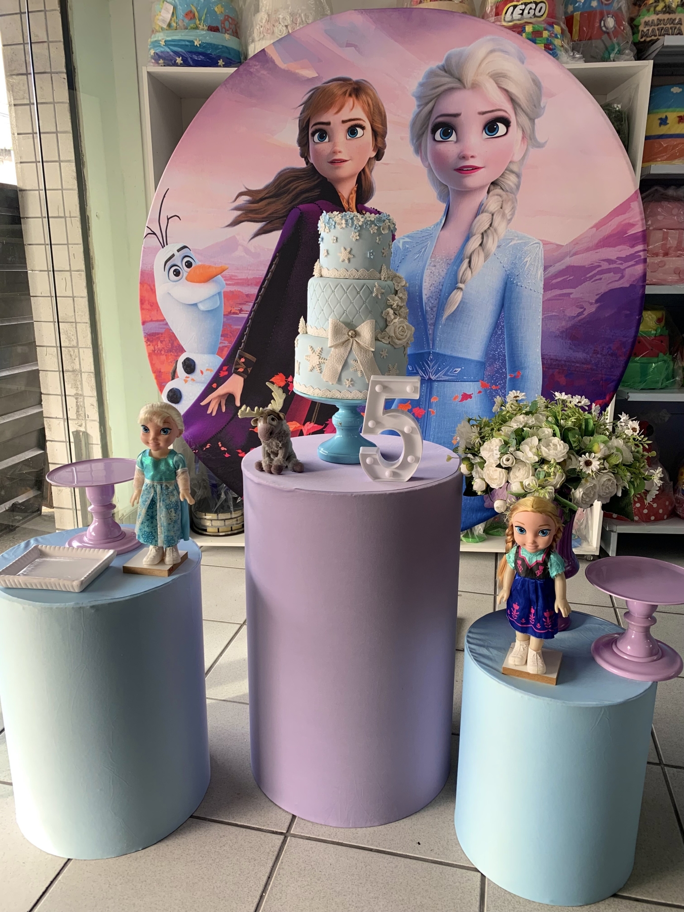 Frozen - Boutique festa locações 