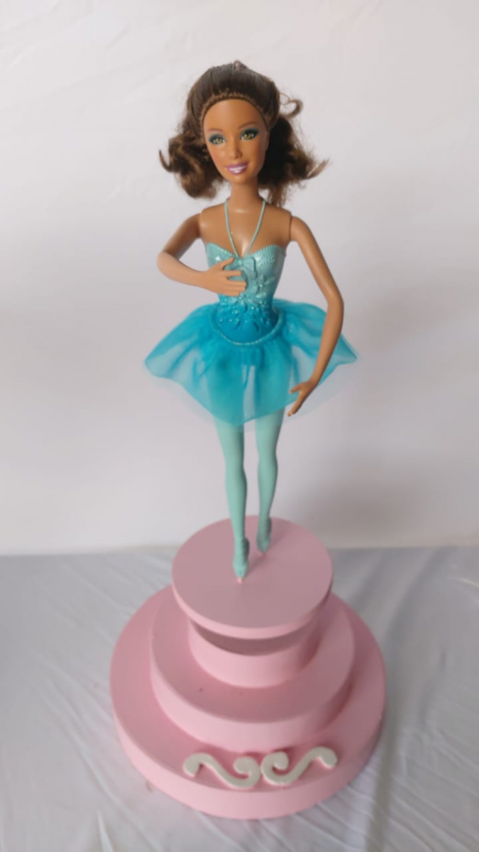 Barbie Bailarina Azul - Boutique festa locações 