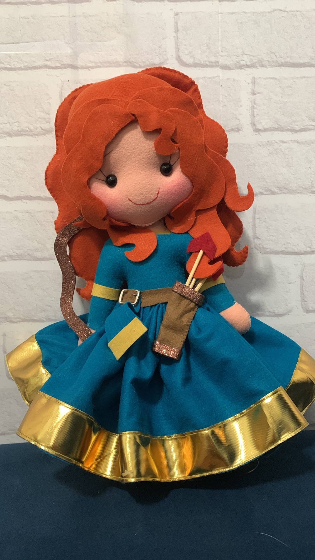 Princesa Valente Feltro - Boutique festa locações 