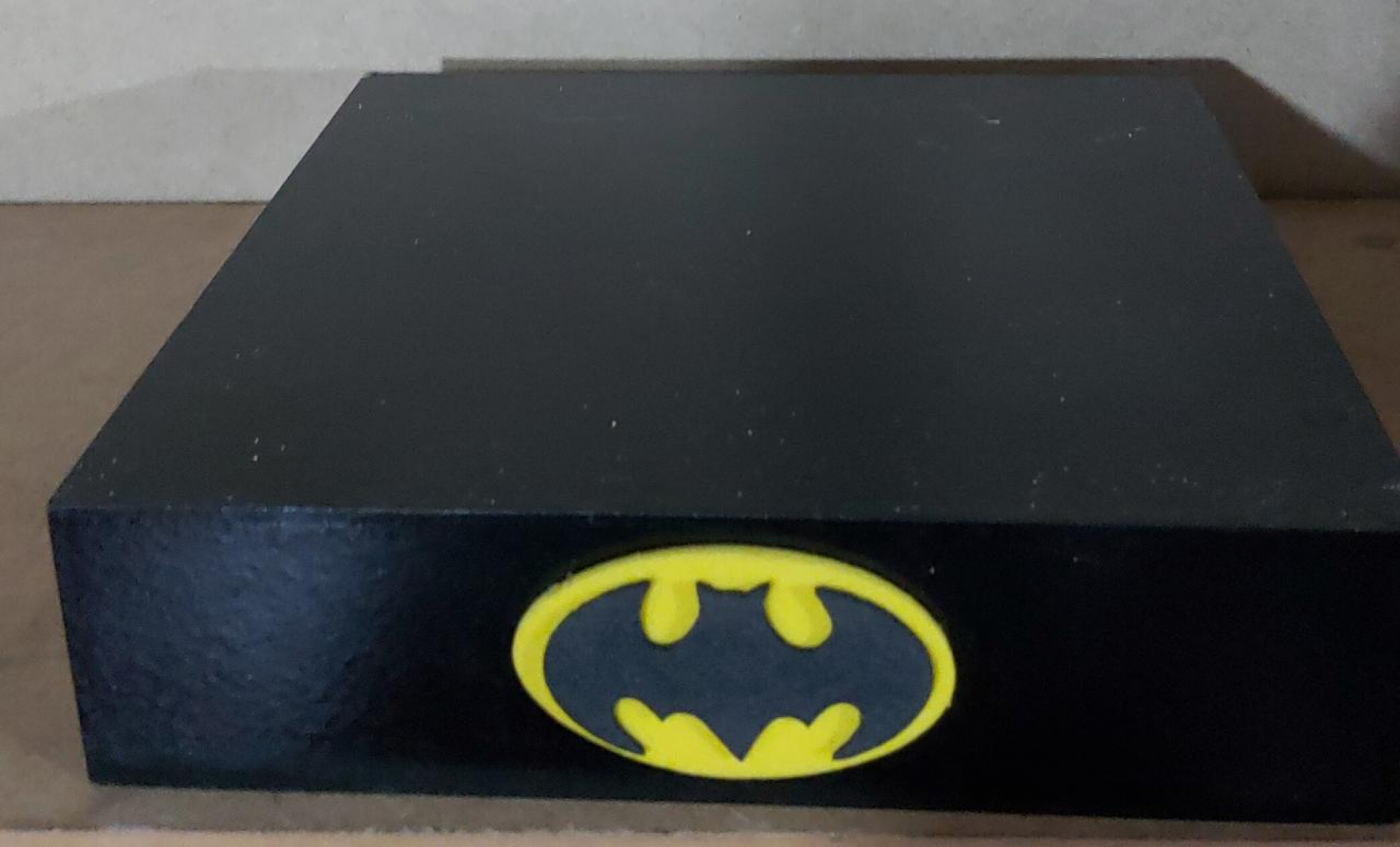 Bandeja  Preta Mdf Batman - Boutique festa locações 