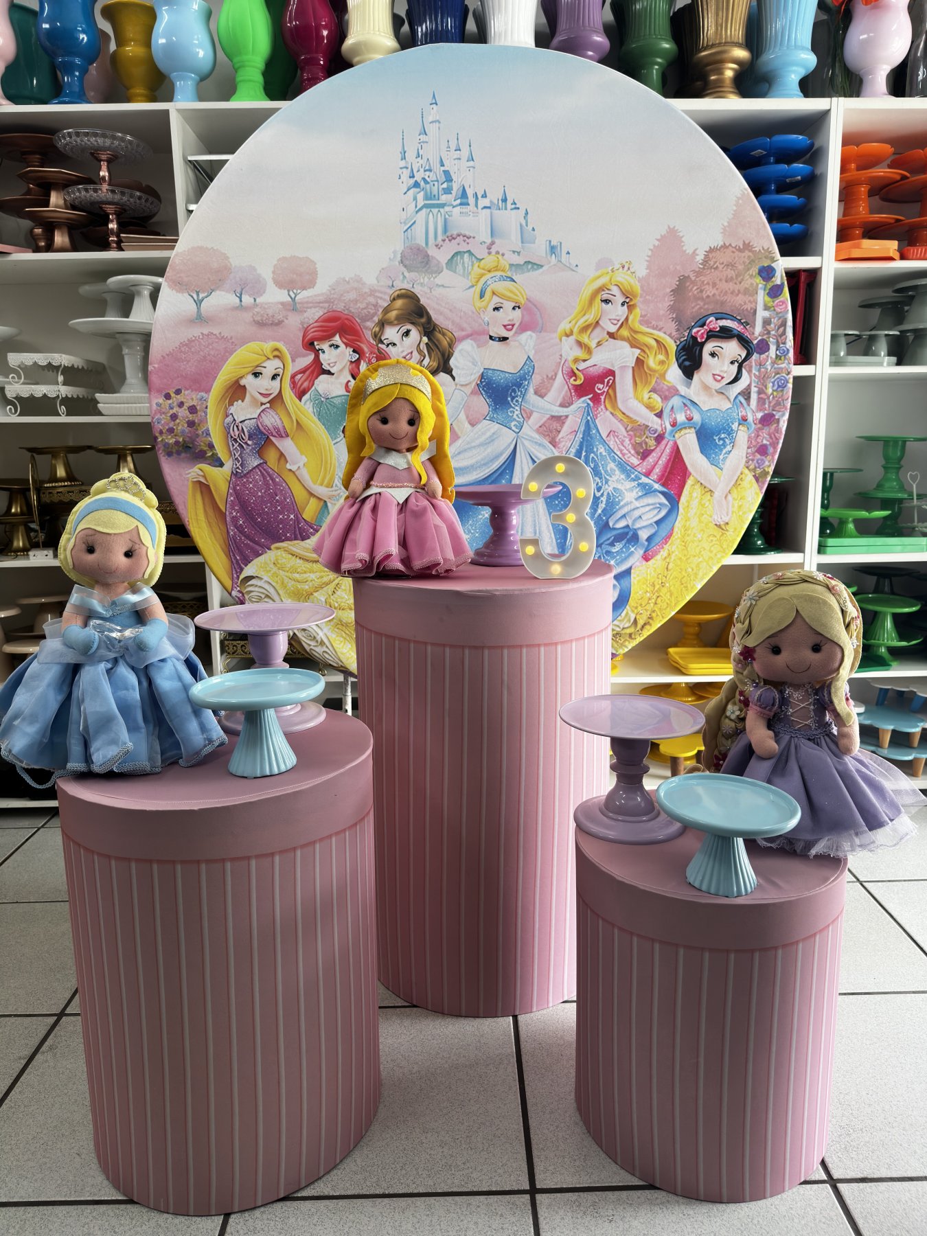 Princesas - Boutique festa locações 