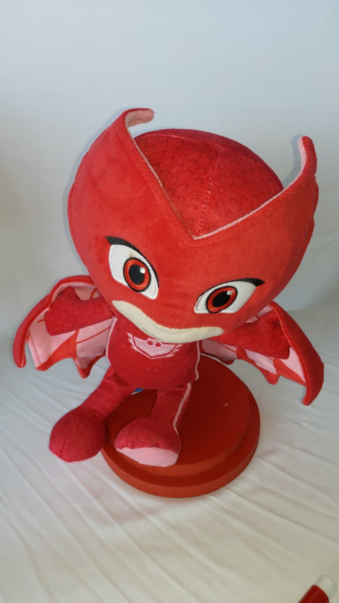 Corujita Vermelha Pj Masks - Boutique festa locações 