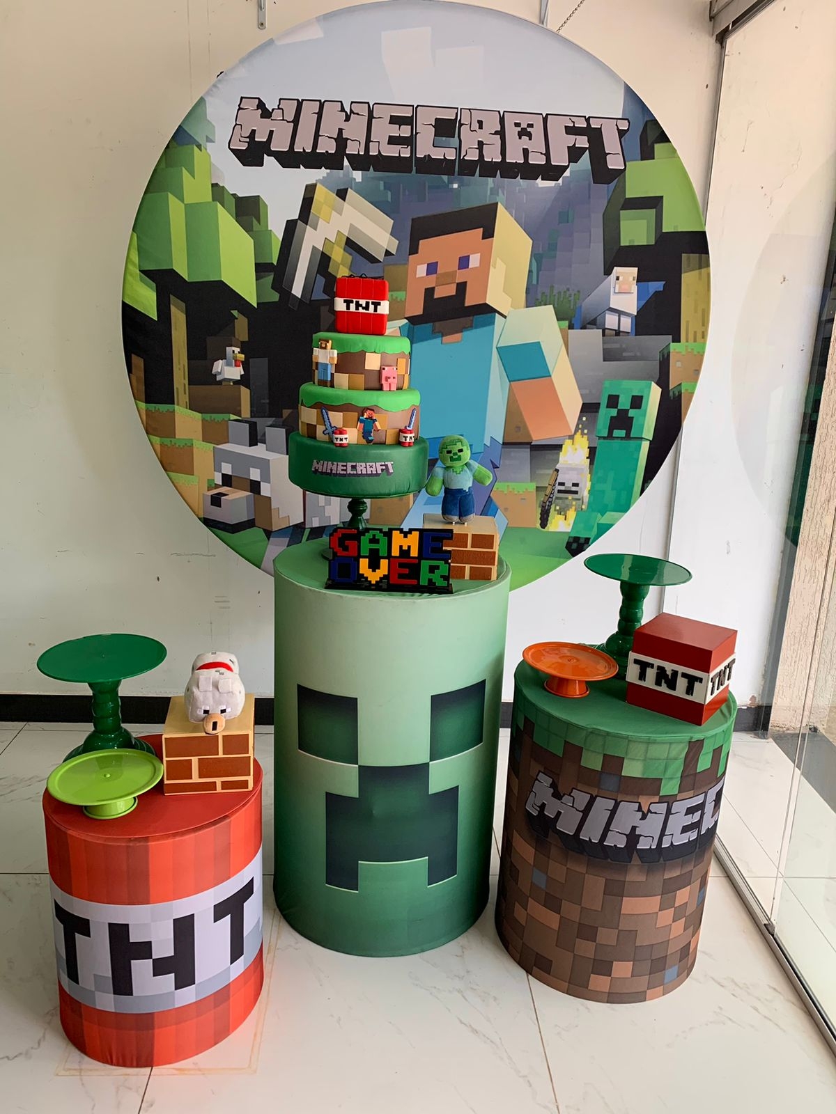 Minecraft - Boutique festa locações 