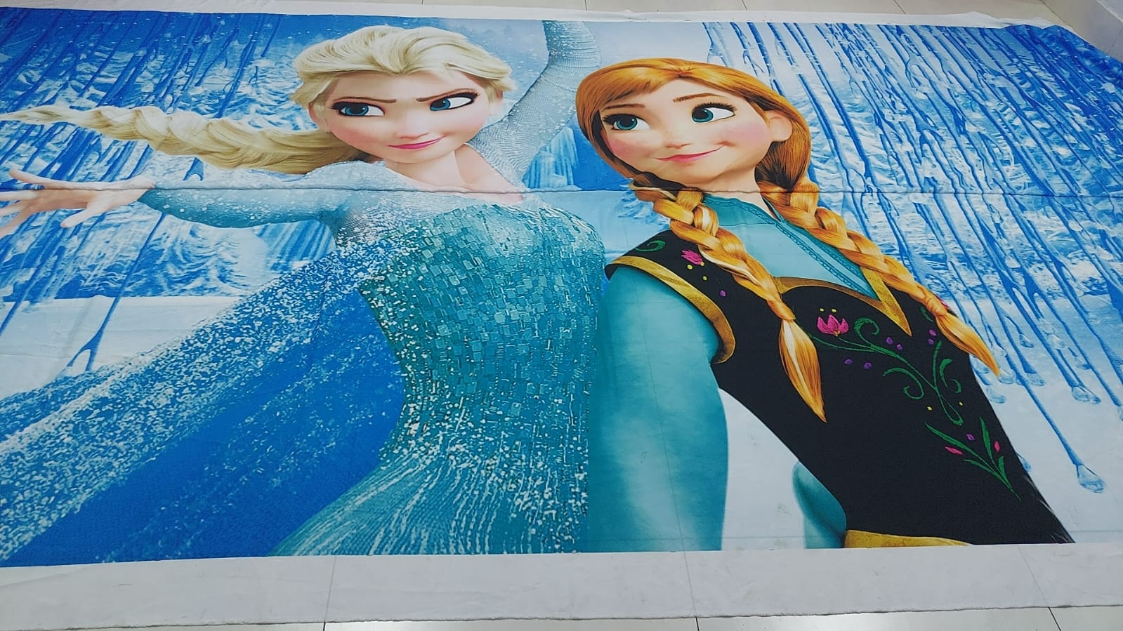 Painel  Retangular Frozen - Boutique festa locações 